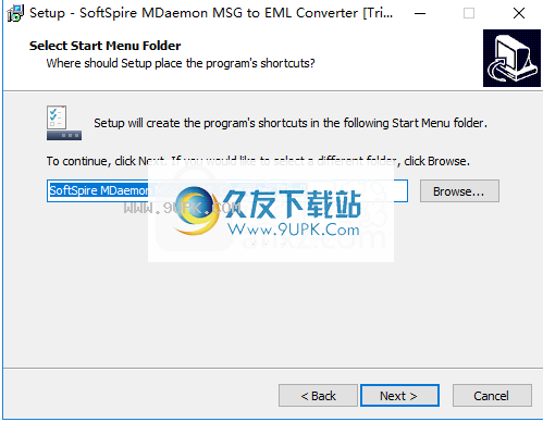 MDaemon MSG to EML Converter
