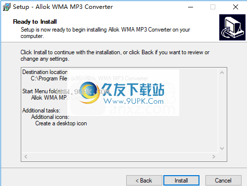 Allok WMA MP3 Converter