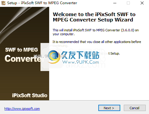 iPixSoft  SWF  to  MPEG  Converter