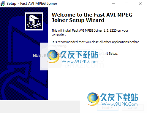 Fast AVI MPEG Joiner
