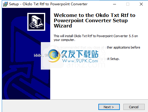 Okdo Txt Rtf to PowerPoint Converter