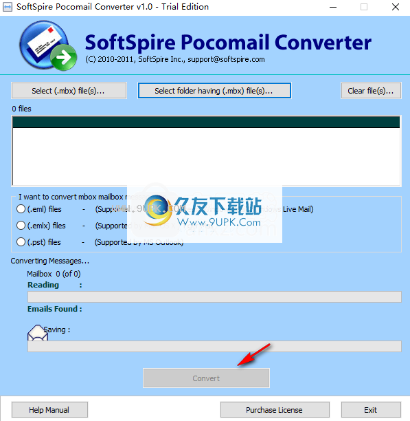 SoftSpire Pocomail Converter