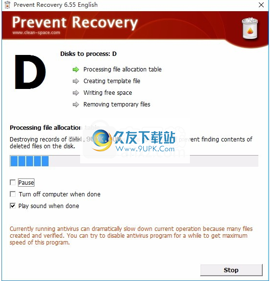 Prevent Recovery