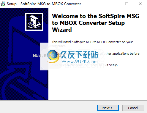 SoftSpire MSG to MBOX Converter