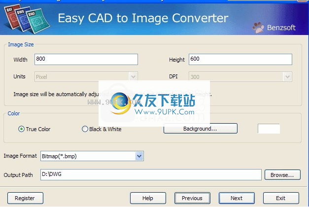Easy  CAD  to  Image  Converter