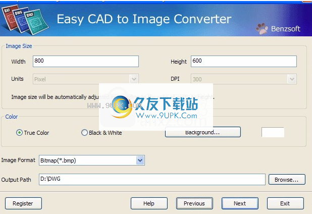 Easy  CAD  to  Image  Converter