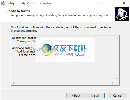 3nity Video Converter