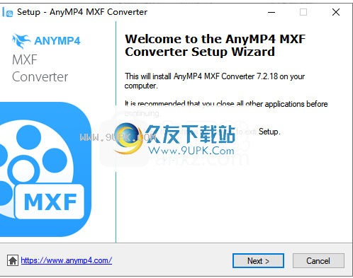 AnyMP4 MXF Converter
