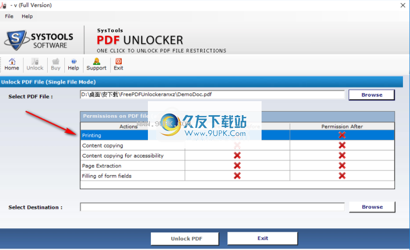 Free PDF Unlocker