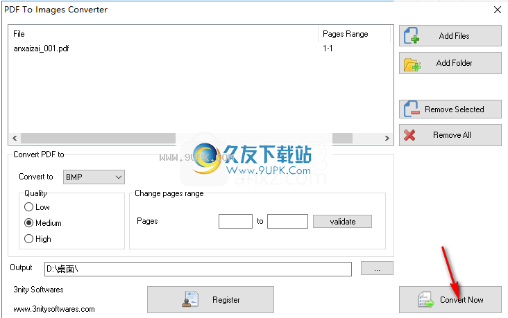 PDF to Images Converter