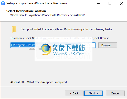 Joyoshare iPhone Data Recovery