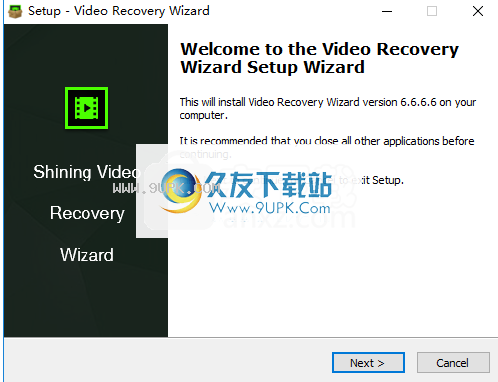 Shining Video Recovery Wizard