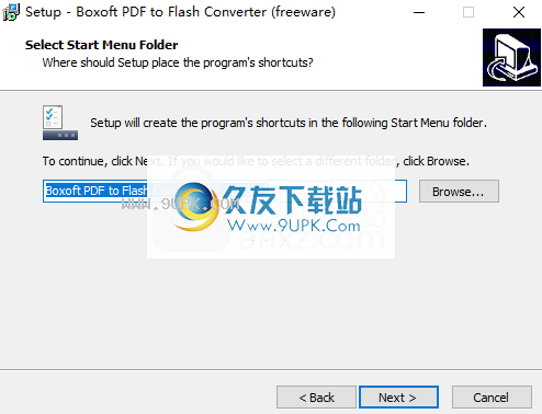 Boxoft PDF to Flash
