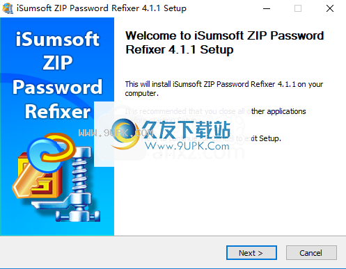 iSumsoft ZIP Password Refixer