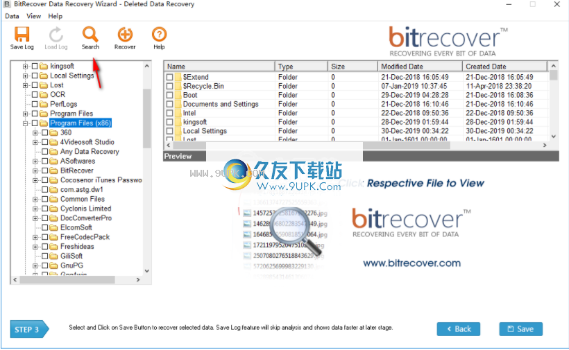 BitRecover Data Recovery Wizard