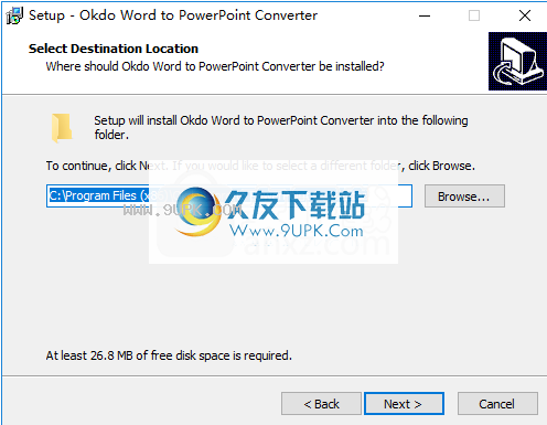 Okdo Word to PowerPoint Converter