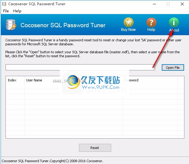 Cocosenor SQL Password Tuner
