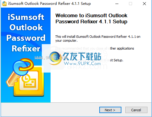 iSumsoft Outlook Password Refixer