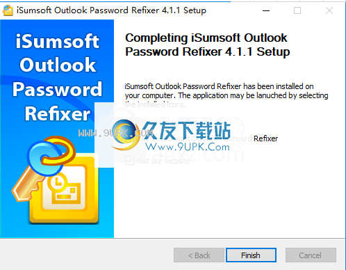 iSumsoft  Outlook  Password  Refixer