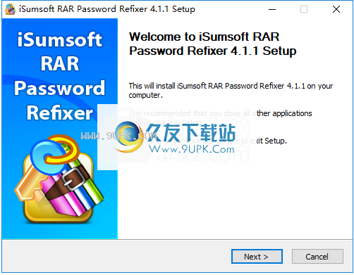 iSumsoft RAR Password Refixer