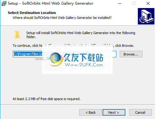 Html Web Gallery Generator