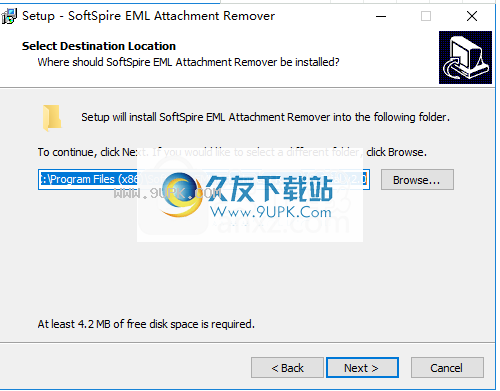 SoftSpire EML Attachment Remover