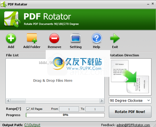 pdf rotator
