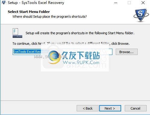 SysTools Excel Recovery