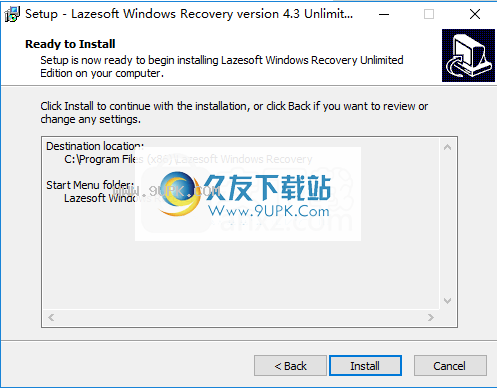Lazesoft Windows Recovery Unlimited Edition