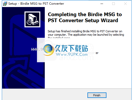 Birdie MSG to PST Converter