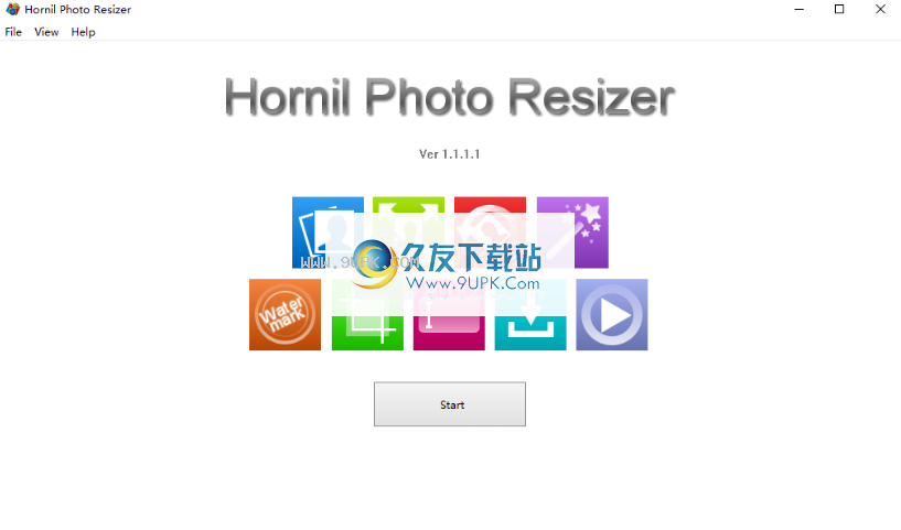 Hornil Photo Resizer