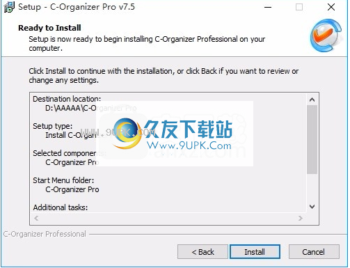 C-Organizer Pro