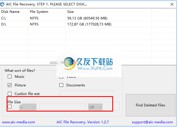 AIC File Recovery