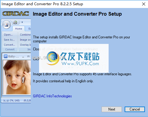 GIRDAC Image Editor and Converter Pro