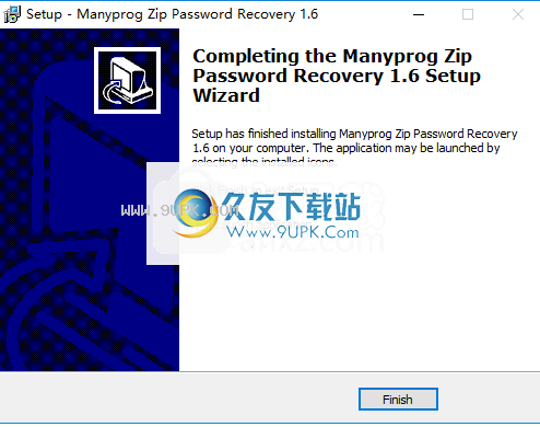 Manyprog Zip Password recover