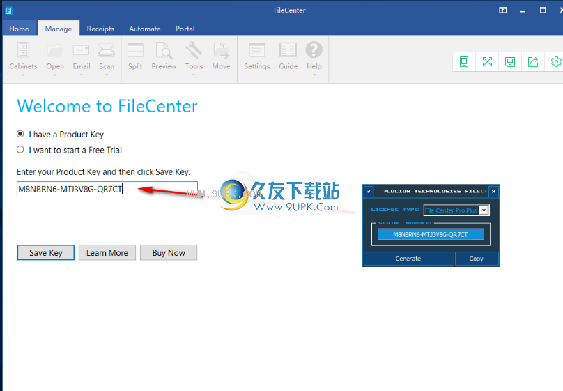 instaling Lucion FileCenter Suite 12.0.11