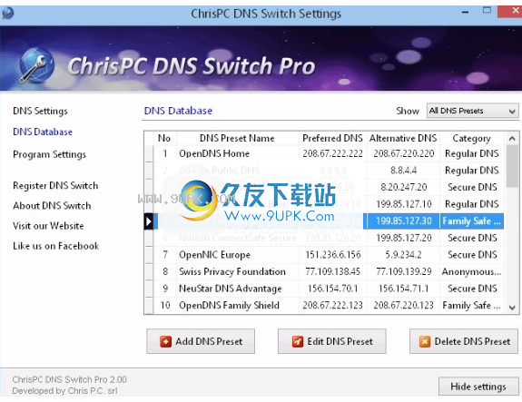 ChrisPC DNS Switch Pro