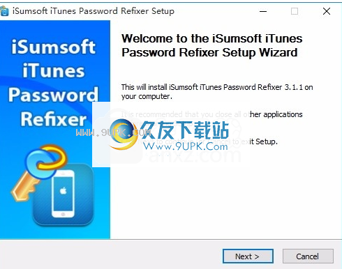 iSumsoft  iTunes  Password  Refixer