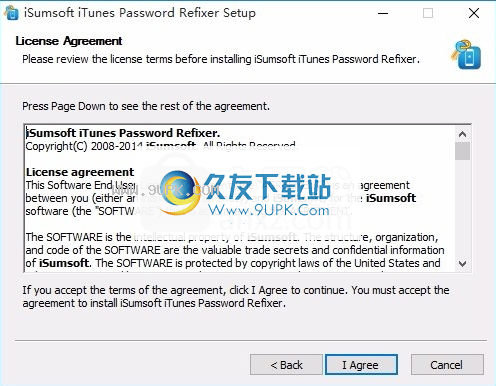 iSumsoft  iTunes  Password  Refixer