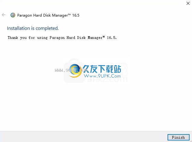Paragon Hard Disk Manager Basic