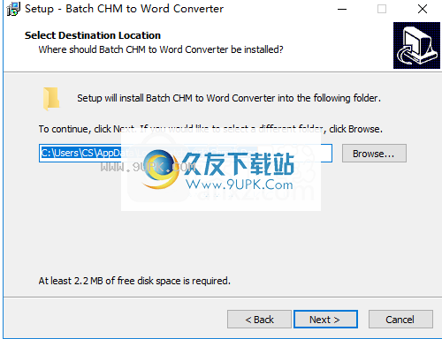 Batch CHM to Word Converter