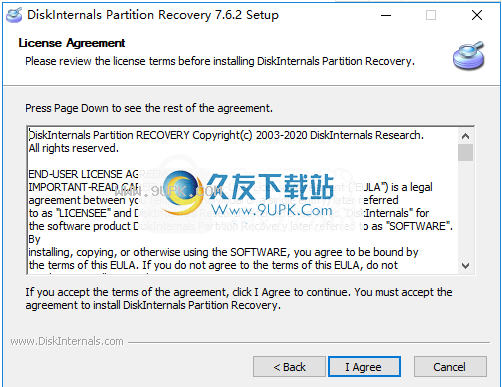 DiskInternals Partition Recovery