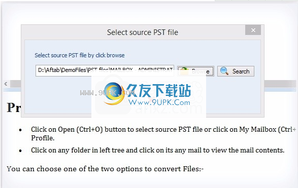 Kernel for Outlook to PDF