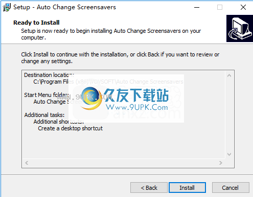 Auto Change Screensavers
