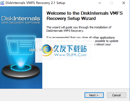 DiskInternals VMFS Recovery