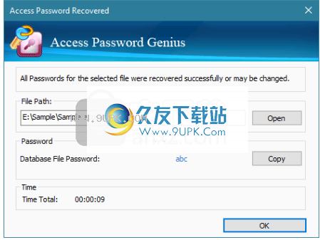 iSunshare Access Password Genius