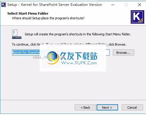 Kernel for SharePoint Server Recovery