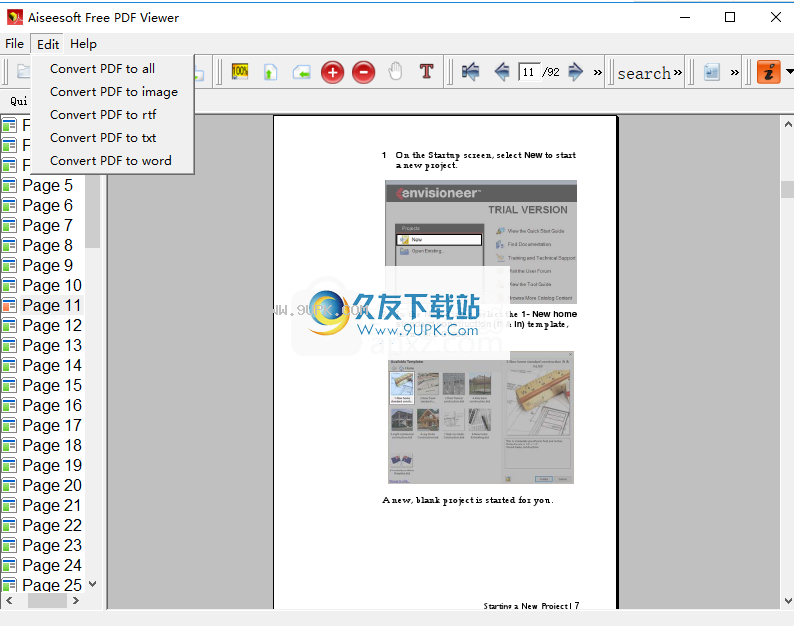 Aiseesoft Free PDF Viewer