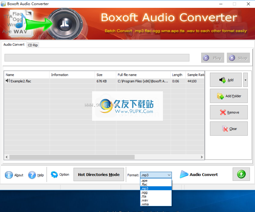 Boxoft Audio Converter