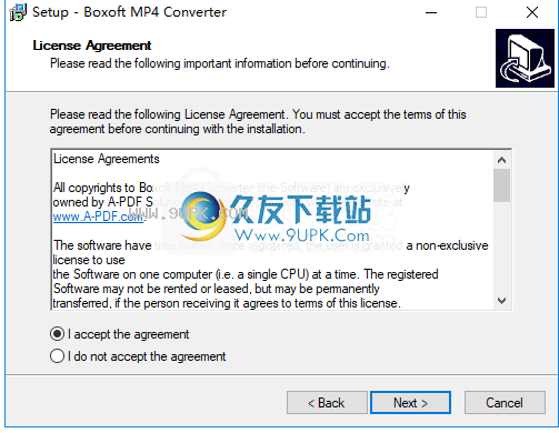 Boxoft MP4 Converter